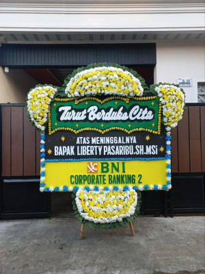 Papan Bunga Duka di Kedamean